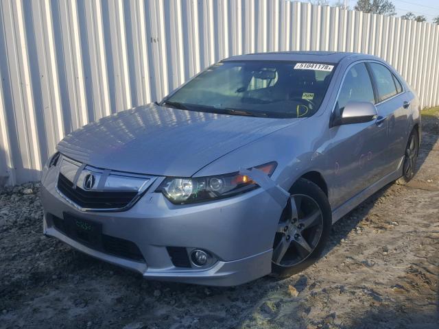 JH4CU2F85EC000378 - 2014 ACURA TSX SE SILVER photo 2