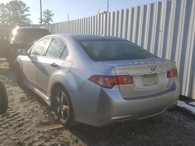 JH4CU2F85EC000378 - 2014 ACURA TSX SE SILVER photo 3