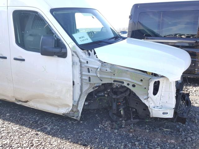 1N6BF0LY6JN801915 - 2018 NISSAN NV 2500 S WHITE photo 9