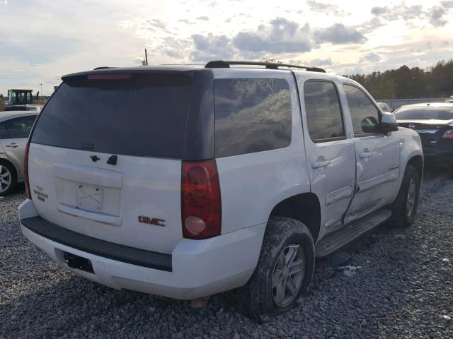 1GKFC13017J285321 - 2007 GMC YUKON WHITE photo 4