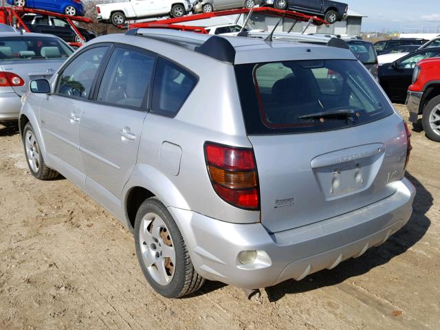 5Y2SL63855Z414141 - 2005 PONTIAC VIBE SILVER photo 3