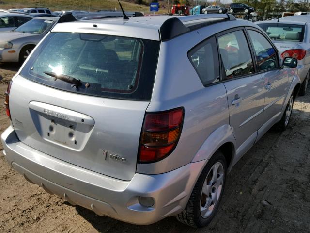 5Y2SL63855Z414141 - 2005 PONTIAC VIBE SILVER photo 4