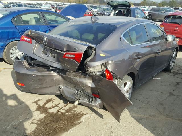 19VDE1F7XEE011866 - 2014 ACURA ILX 20 TEC GRAY photo 4