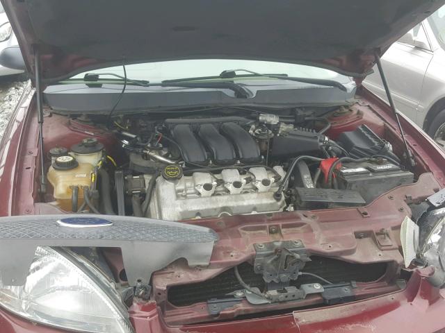 1FAFP55S94G156280 - 2004 FORD TAURUS SES MAROON photo 7