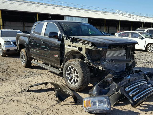 1GTG6CEN9H1271681 - 2017 GMC CANYON SLE BLACK photo 1