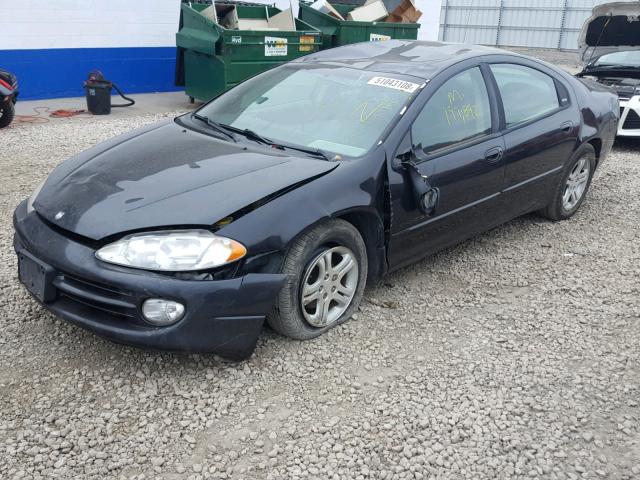 2B3HD56JXWH210423 - 1998 DODGE INTREPID E BLACK photo 2