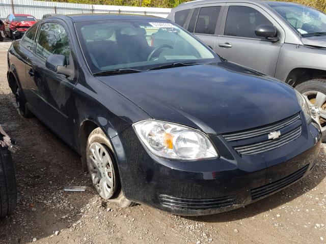 1G1AT18H197237654 - 2009 CHEVROLET COBALT LT BLACK photo 1