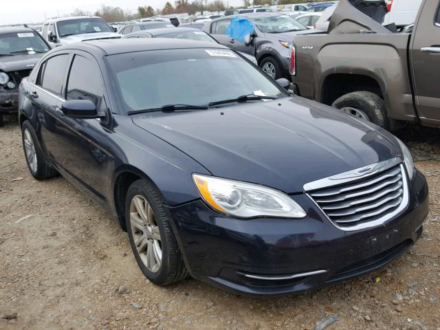 1C3CCBBG9CN299221 - 2012 CHRYSLER 200 TOURIN BLUE photo 1