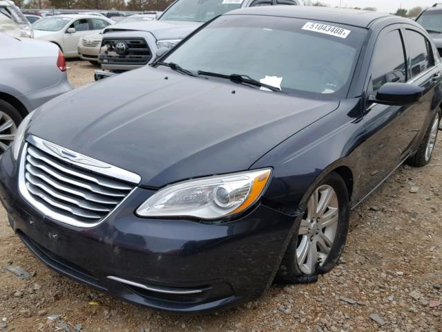 1C3CCBBG9CN299221 - 2012 CHRYSLER 200 TOURIN BLUE photo 9