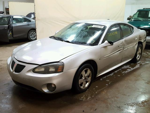 2G2WP552661253693 - 2006 PONTIAC GRAND PRIX ვერცხლისფერი ფოტო 2