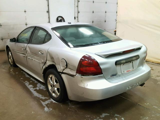 2G2WP552661253693 - 2006 PONTIAC GRAND PRIX ვერცხლისფერი ფოტო 3