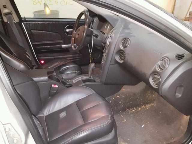 2G2WP552661253693 - 2006 PONTIAC GRAND PRIX ვერცხლისფერი ფოტო 5