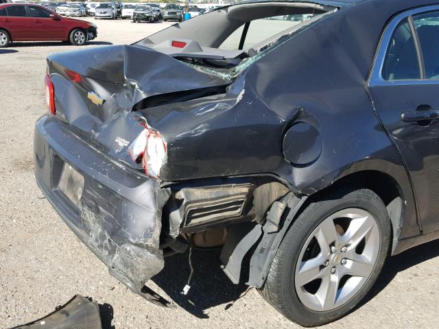 1G1ZB5E06CF305939 - 2012 CHEVROLET MALIBU LS CHARCOAL photo 9