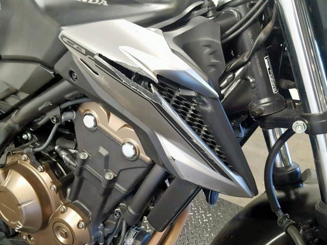 MLHPC4567G5300705 - 2016 HONDA CB500 F BLACK photo 10