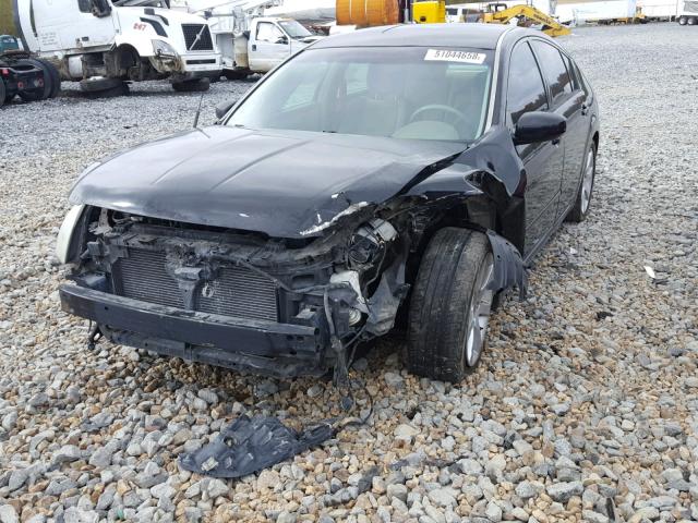 1N4BA41E57C850826 - 2007 NISSAN MAXIMA SE BLACK photo 2