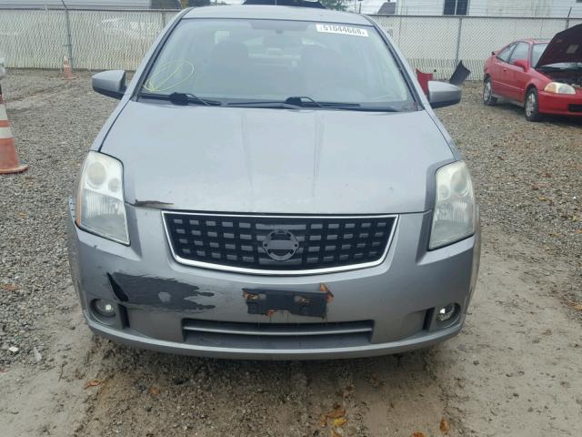 3N1AB61E89L613823 - 2009 NISSAN SENTRA 2.0 GRAY photo 9