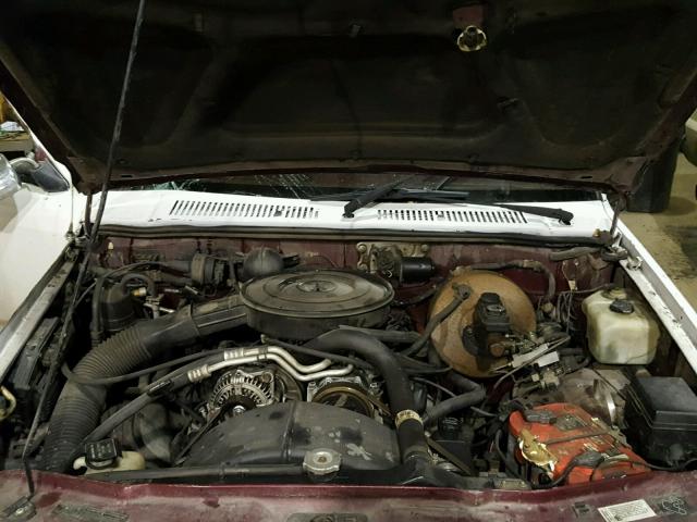 1B7GG23X1RS678823 - 1994 DODGE DAKOTA WHITE photo 7