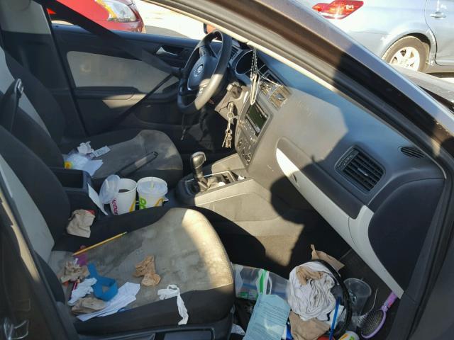 3VW2K7AJ8FM214398 - 2015 VOLKSWAGEN JETTA BASE Շագանակագույն լուսանկար 5