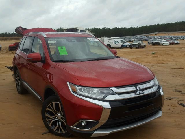 JA4AD3A34HZ009854 - 2017 MITSUBISHI OUTLANDER RED photo 1