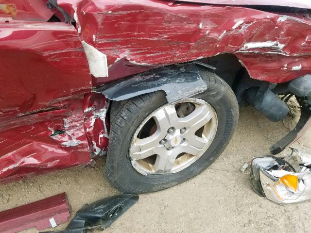 1G1ZU64825F149408 - 2005 CHEVROLET MALIBU MAX 栗色 照片 9