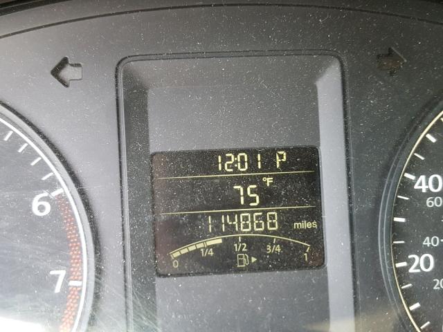 3VW2K7AJ2CM383926 - 2012 VOLKSWAGEN JETTA BASE 银色 照片 8