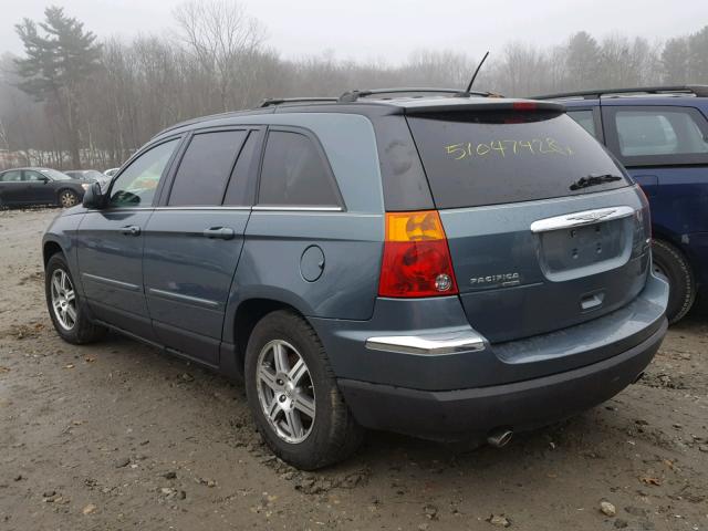 2A8GF68X07R224704 - 2007 CHRYSLER PACIFICA T BLUE photo 3