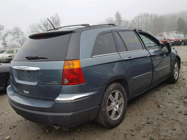 2A8GF68X07R224704 - 2007 CHRYSLER PACIFICA T BLUE photo 4