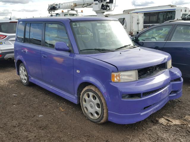 JTLKT324950201571 - 2005 TOYOTA SCION XB Bənövşəyi foto 1