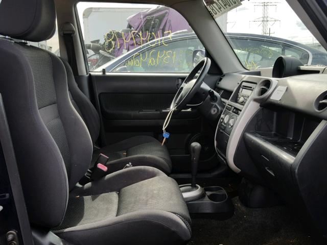 JTLKT324950201571 - 2005 TOYOTA SCION XB Bənövşəyi foto 5