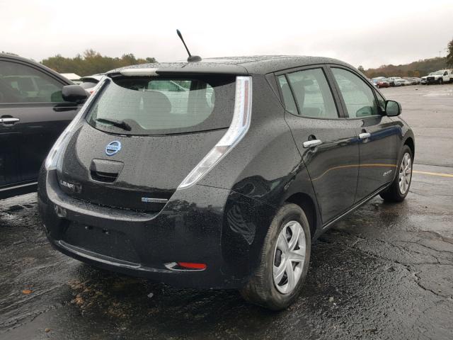 1N4AZ0CP6DC418253 - 2013 NISSAN LEAF S BLACK photo 4