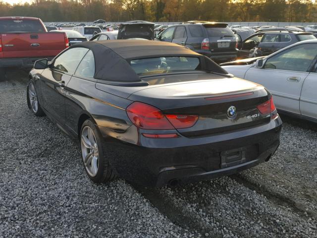 WBALW7C59FD596199 - 2015 BMW 640 I BLACK photo 3