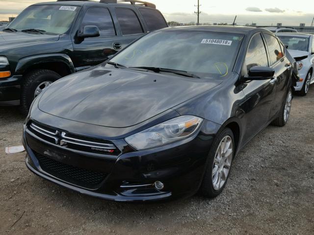 1C3CDFCB3ED802418 - 2014 DODGE DART LIMIT BLACK photo 2