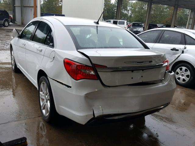 1C3CCBAB5DN660502 - 2013 CHRYSLER 200 LX WHITE photo 3