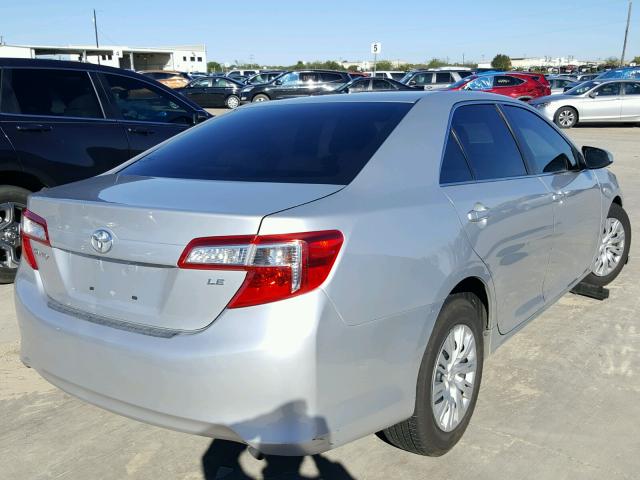 4T4BF1FK0ER367651 - 2014 TOYOTA CAMRY L 银色 照片 4