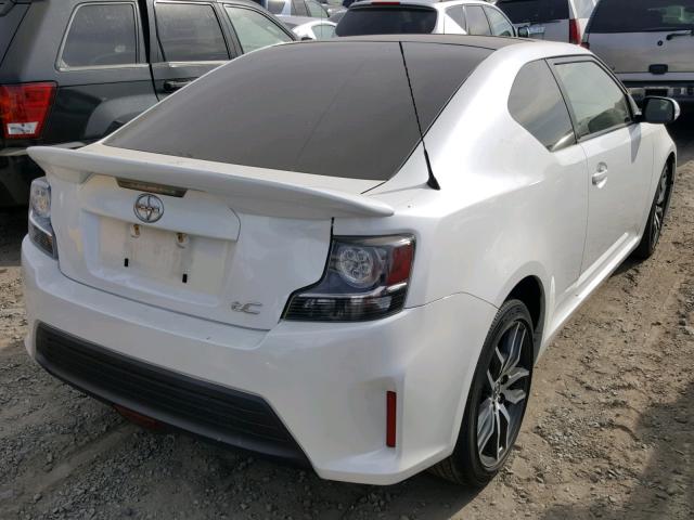 JTKJF5C7XF3095949 - 2015 TOYOTA SCION TC 白色 照片 4