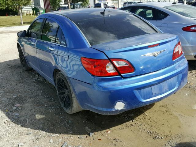 1C3LC66K27N526731 - 2007 CHRYSLER SEBRING LI BLUE photo 3