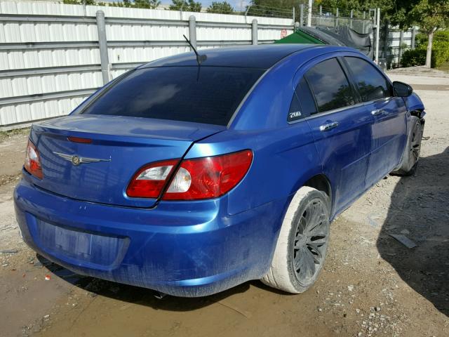 1C3LC66K27N526731 - 2007 CHRYSLER SEBRING LI BLUE photo 4