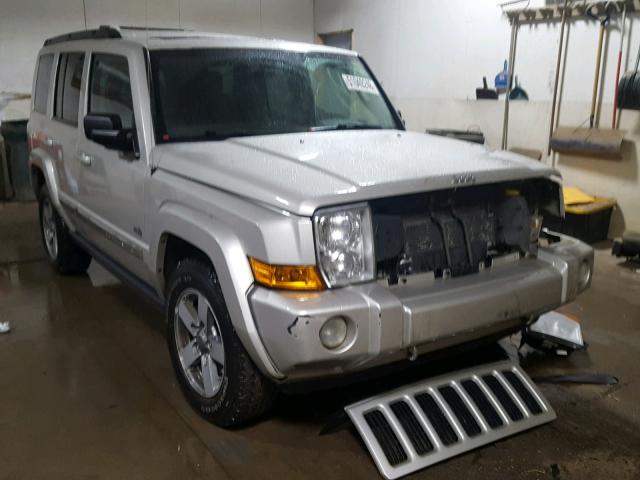 1J8HG48K96C366843 - 2006 JEEP COMMANDER SILVER photo 1