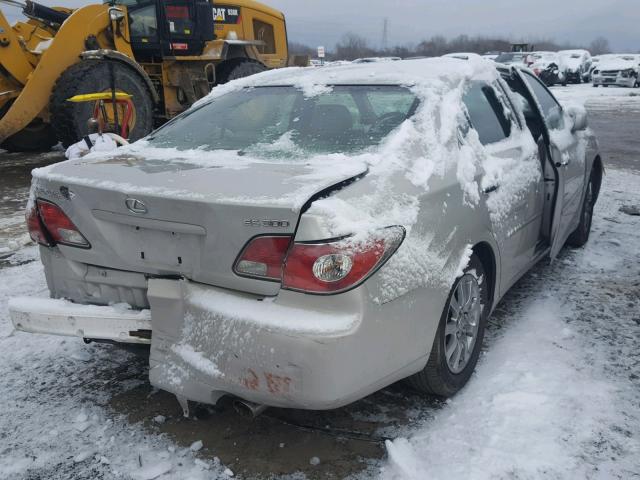 JTHBF30G036014440 - 2003 LEXUS ES 300 WHITE photo 4