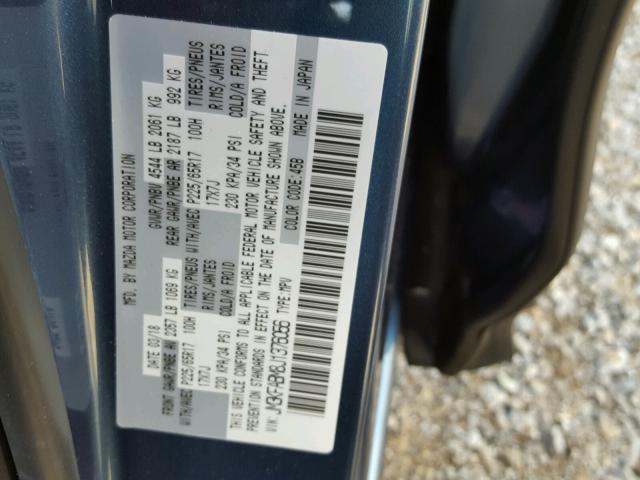 JM3KFABM8J1376056 - 2018 MAZDA CX-5 SPORT BLUE photo 10