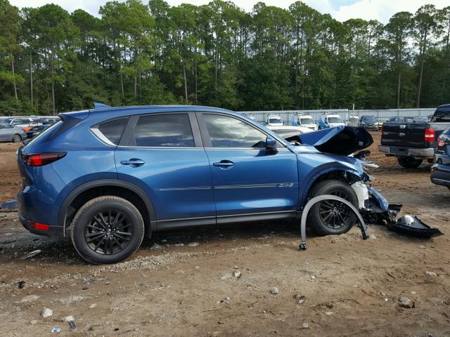 JM3KFABM8J1376056 - 2018 MAZDA CX-5 SPORT BLUE photo 9