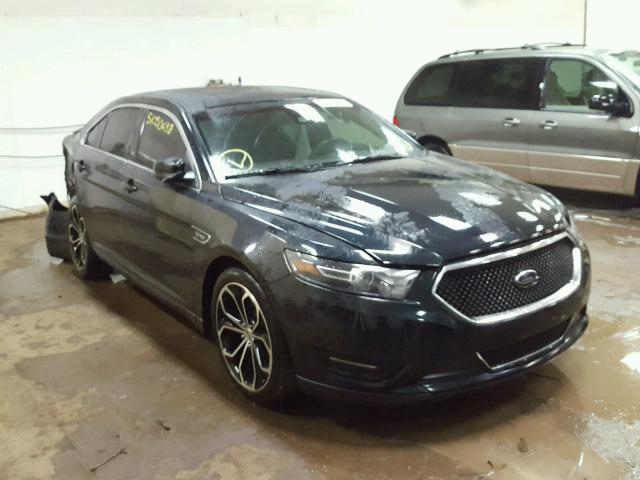 1FAHP2KT6EG144271 - 2014 FORD TAURUS SHO BLACK photo 1