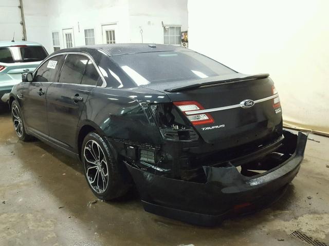 1FAHP2KT6EG144271 - 2014 FORD TAURUS SHO BLACK photo 3