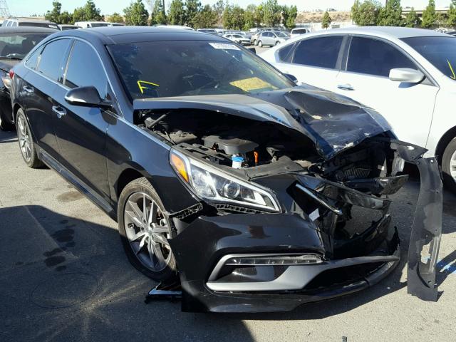 5NPE34AB6FH070389 - 2015 HYUNDAI SONATA SPO BLACK photo 1