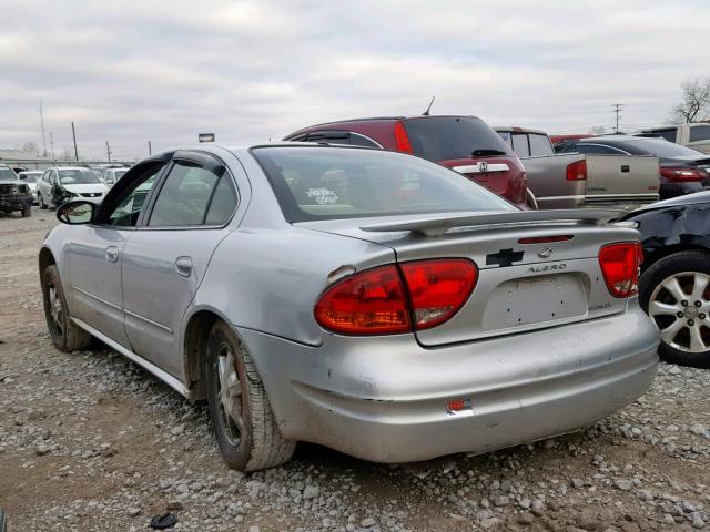 1G3NL52F13C203302 - 2003 OLDSMOBILE ALERO GL SILVER photo 3