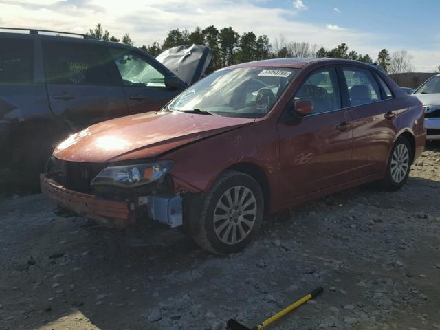 JF1GE6B61AH515067 - 2010 SUBARU IMPREZA 2. ORANGE photo 2