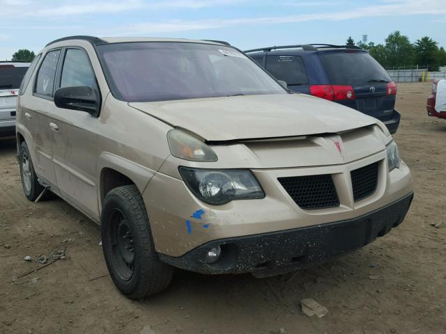 3G7DB03E94S541354 - 2004 PONTIAC AZTEK TAN photo 1