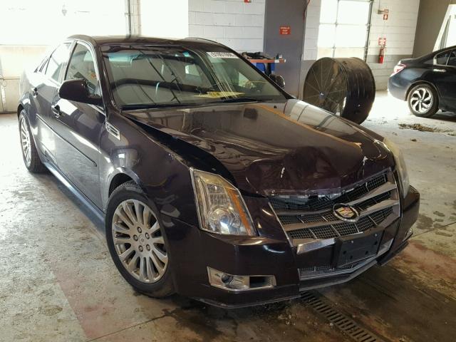 1G6DS5EV4A0102192 - 2010 CADILLAC CTS PREMIU BURGUNDY photo 1