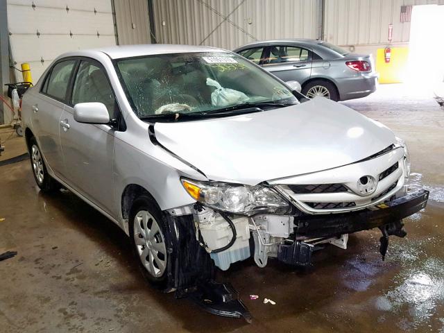 2T1BU4EEXBC726126 - 2011 TOYOTA COROLLA BA SILVER photo 1