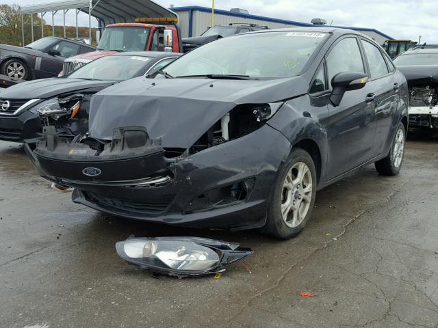 3FADP4BJ8EM239705 - 2014 FORD FIESTA SE BLACK photo 2